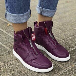 Wmns Air Jordan 1 Retro High Zip 'Bordeaux'